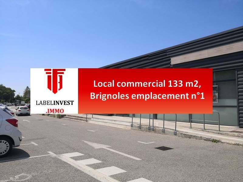Brignoles, Local commercial - 133 m2  - Emplacement n°1
