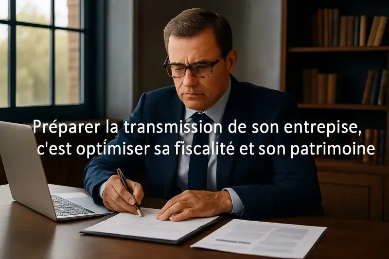 Préparer la transmission c'est optimiser la fiscalité et le